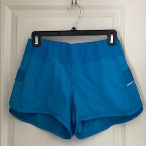 Athleta athletic shorts with built in liner.